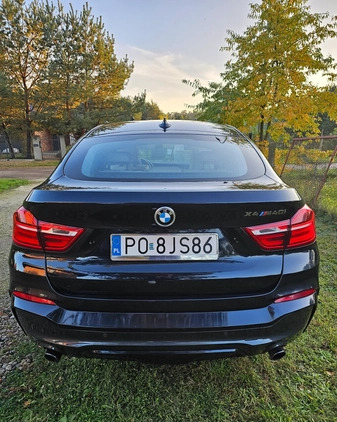 BMW X4 M cena 171000 przebieg: 80000, rok produkcji 2017 z Luboń małe 92